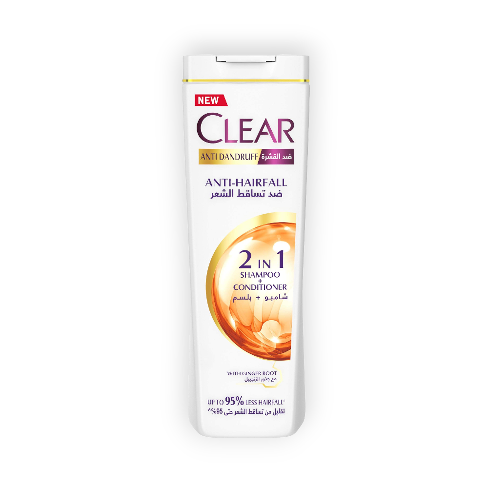 CLEAR SHAMPO+Conditioner WOMEN ANTI HAIR FALL 360ML