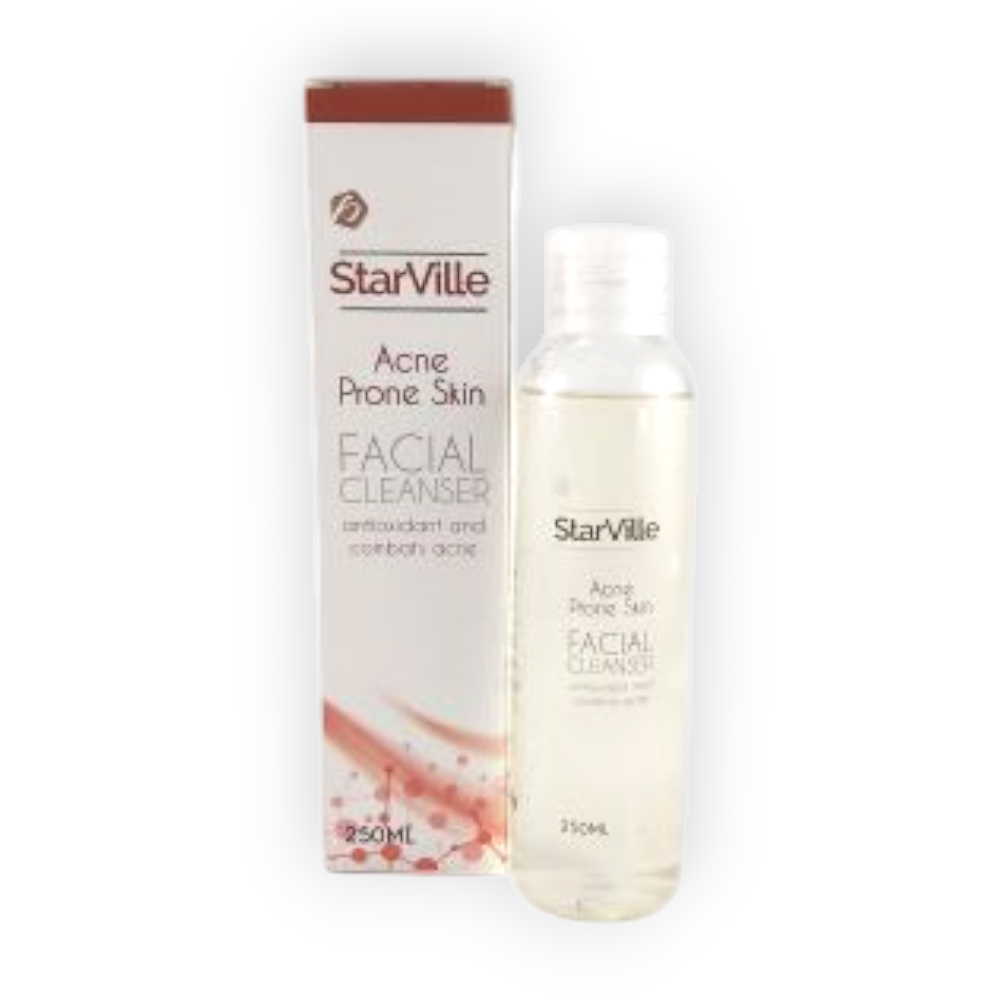 STARVILLE ACNE CREAM+STARVILLE FACIAL CLEANCER 50%DISCOUNT