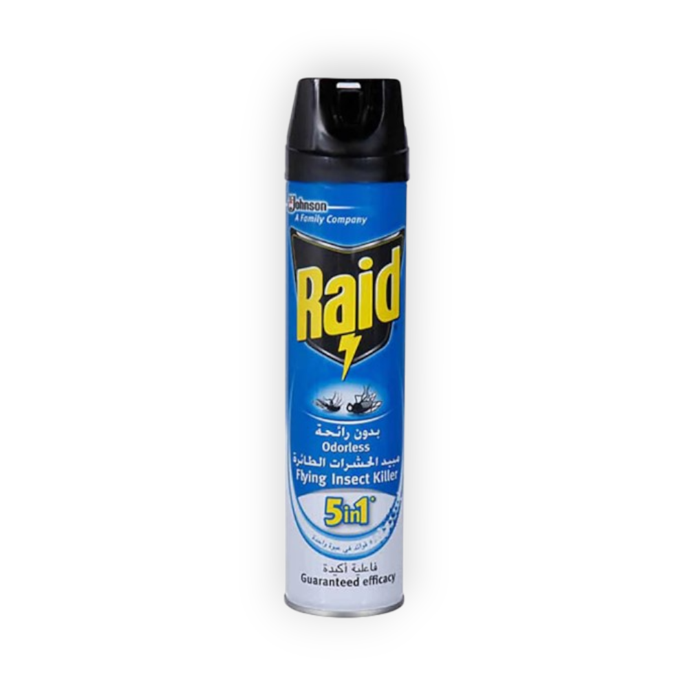 RAID FLYING INSECT KILLER 300ML without a smell