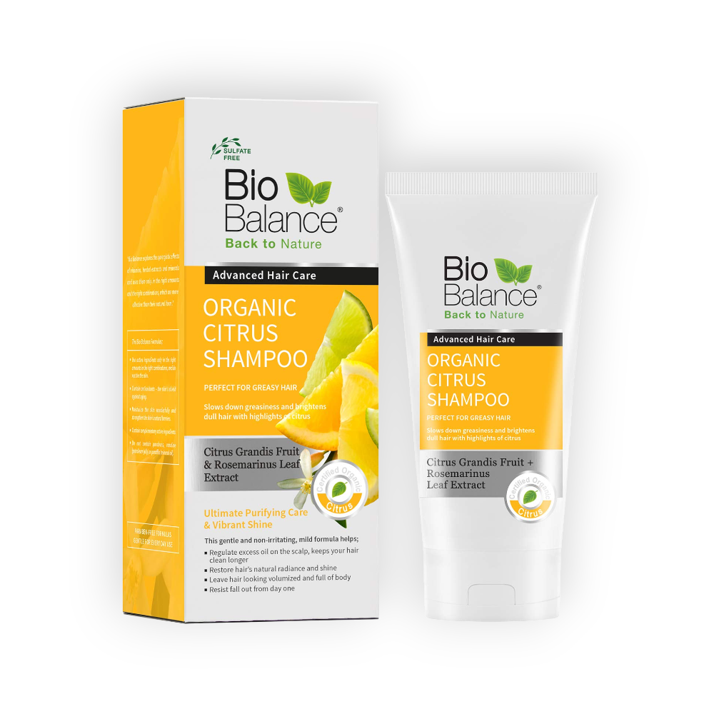 BIO BALANCE SHAMPO ORGANIC CITRUS 180ML 1+1 FREE