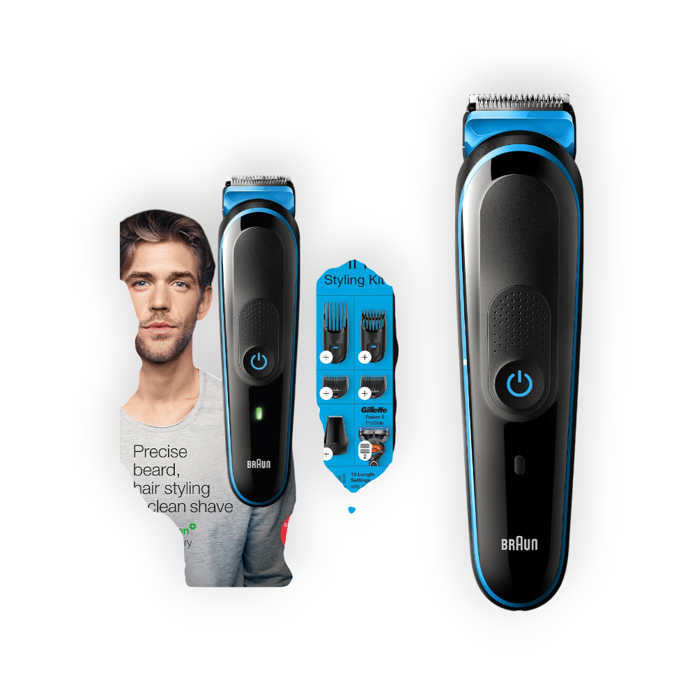 BRAUN ALL IN ONE TRIMMER3 7 IN 1 MGK3245