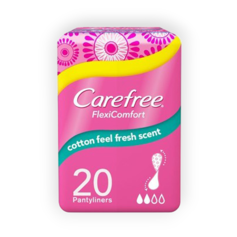 CAREFREE FLEXI COMFORT FRESH 20Piece