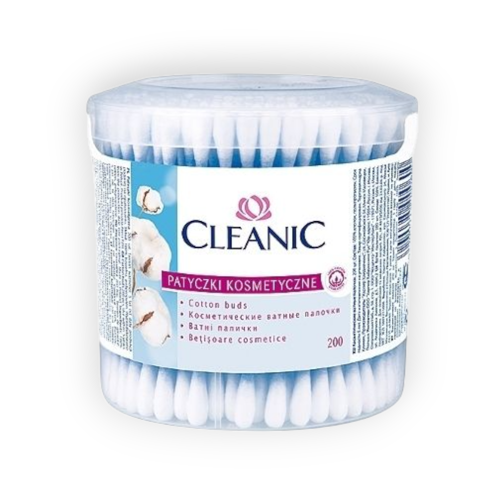 CLEANIC COTTON BUDS 200 Piece 037