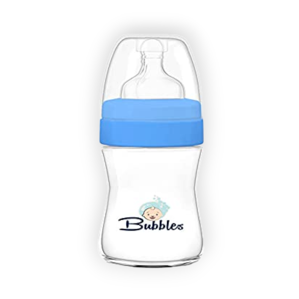 BUBBLES FEEDING POTTLE 280 ML+NIPPLE9+NIPPLE12