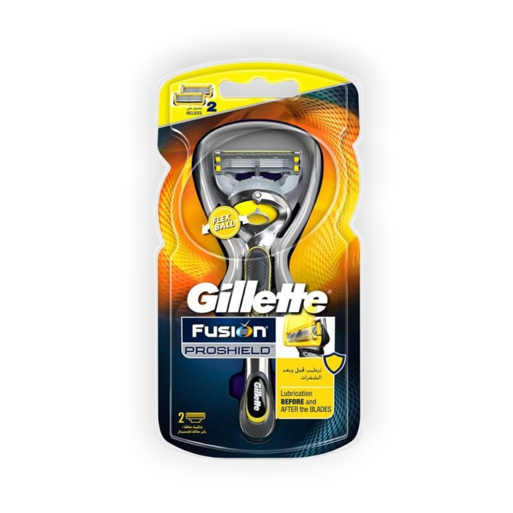 GILLETTE FUSION PROSHIELD 1 MACHINE+5 BLADES