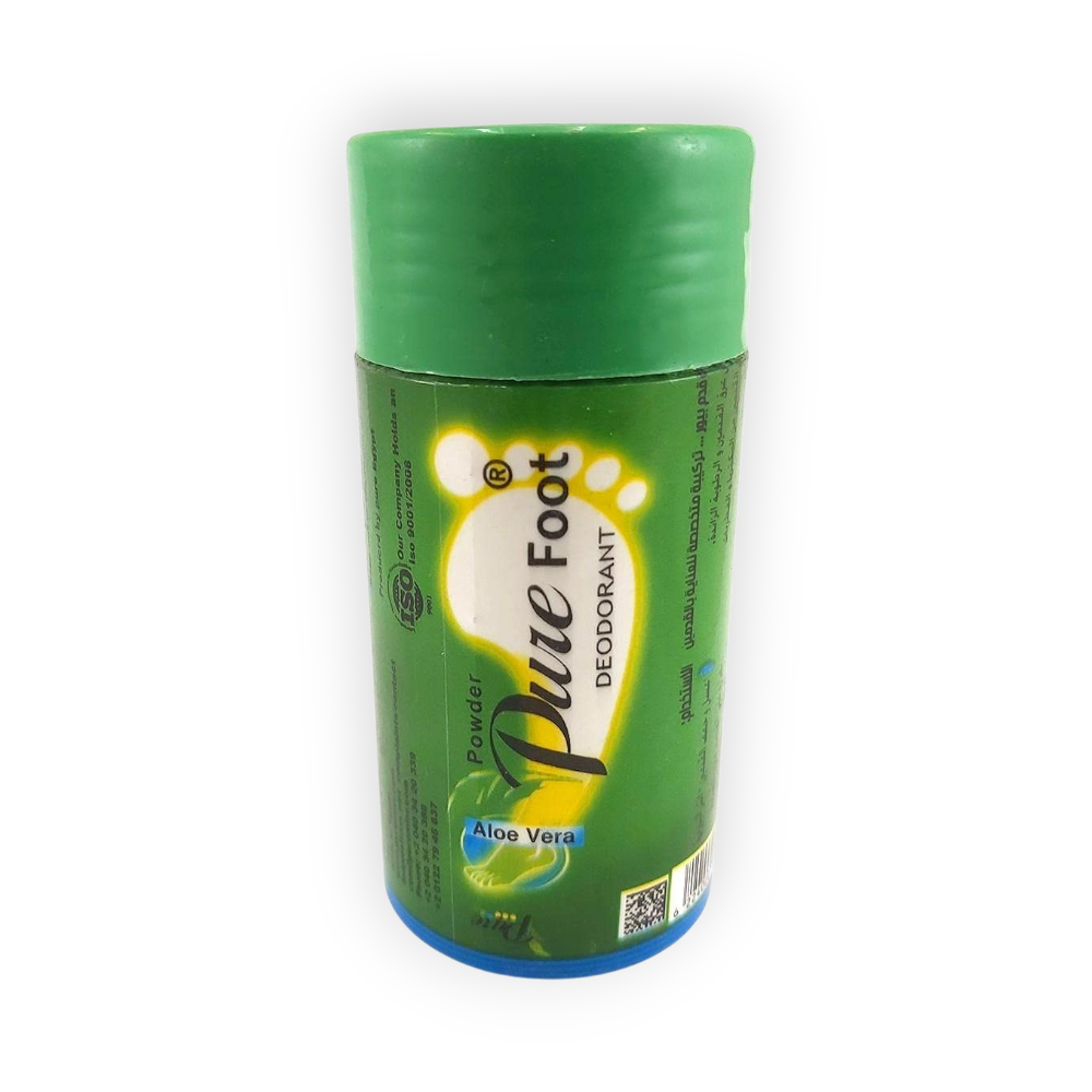 PURE FOOT POWDER  ALOE VERA 30ML