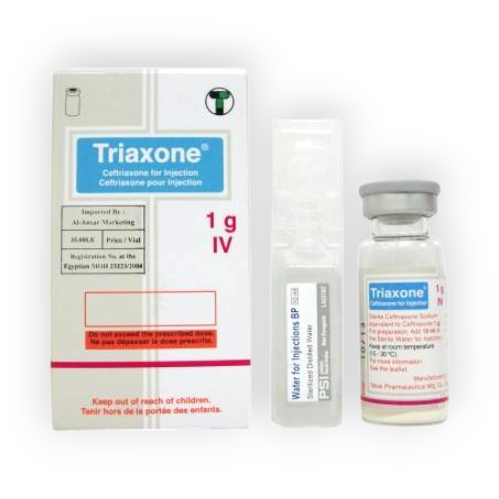 TRIAXONE 1 MG I.M 1 VIAL