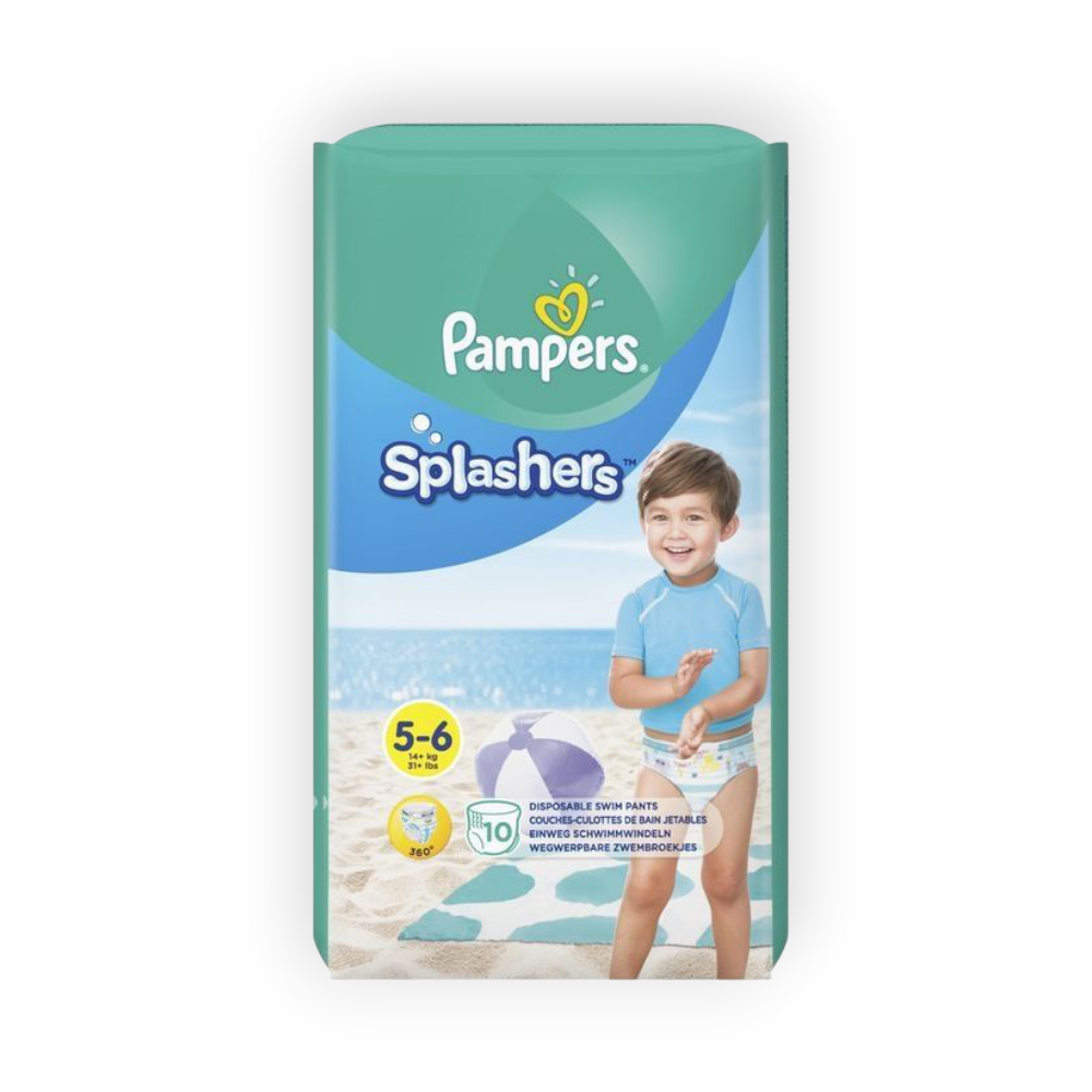 PAMPERS SPLASHERS (5-6) 10 pieces NEW