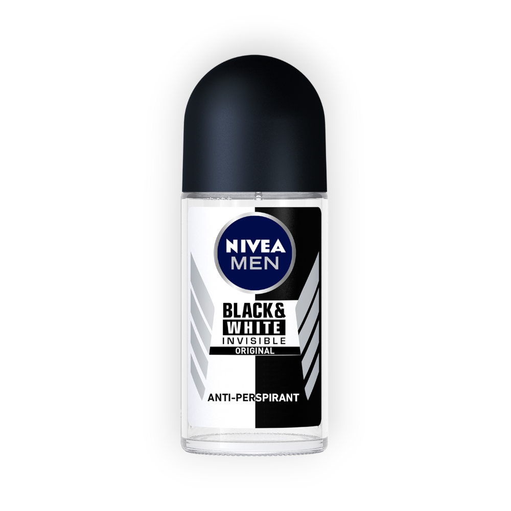 NIVEA ROLL BLACK &WHITE INVISIBLE  FOR WOMEN 50 ML