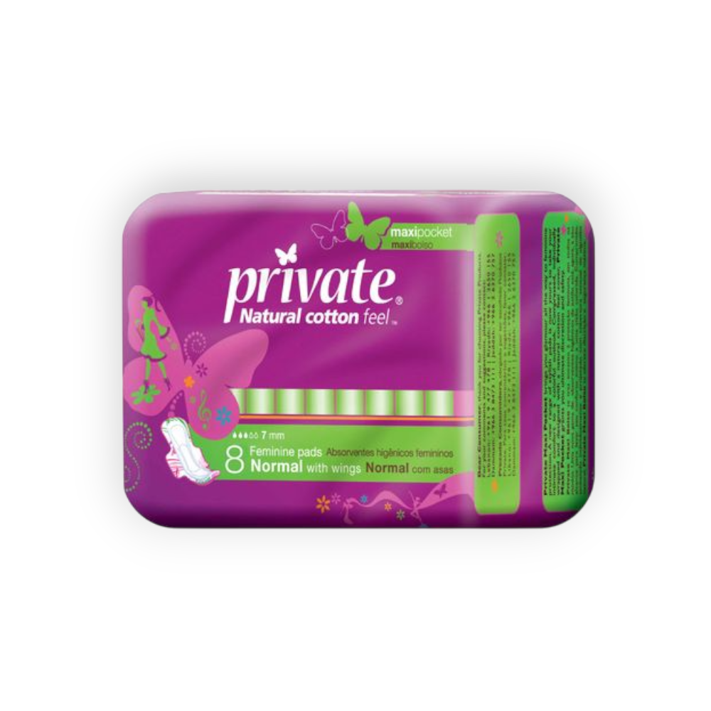 PRIVATE EXTRA THIN SUPER 8 PADS