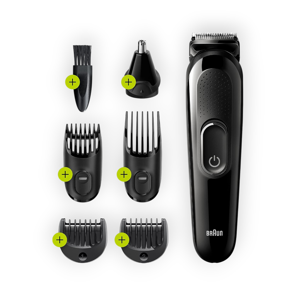 BRAUN FACE & HEAD TRIMMING KIT MGK 3020
