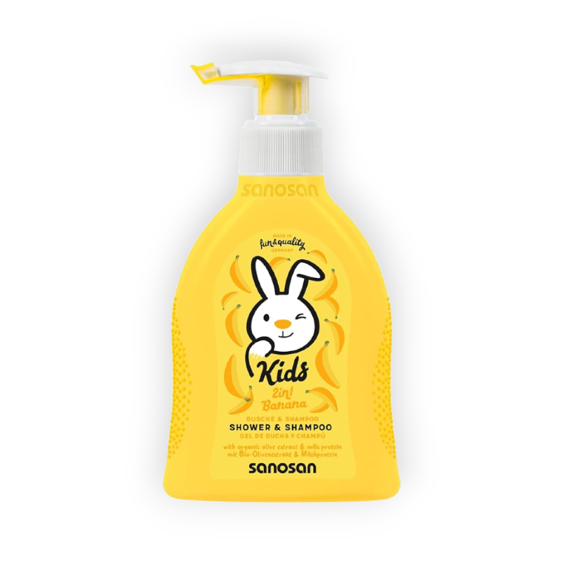 SANOSAN SHOWER & SHAMPOO BANANA 200 ML