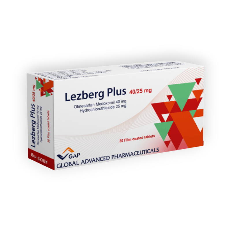LEZBERG PLUS 40/25MG 30 TABLET