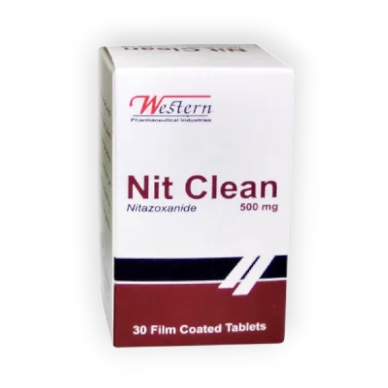 NIT CLEAN 500 MG 30 TAB