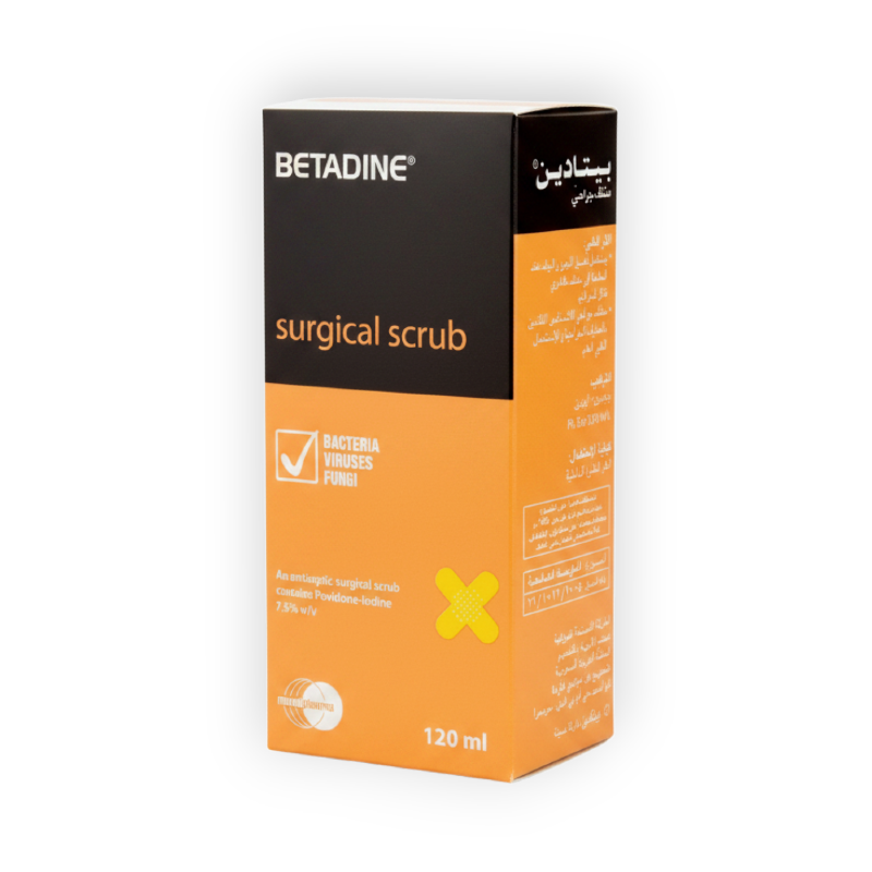 BETADINE SURGICAL SCRUB 120 ML