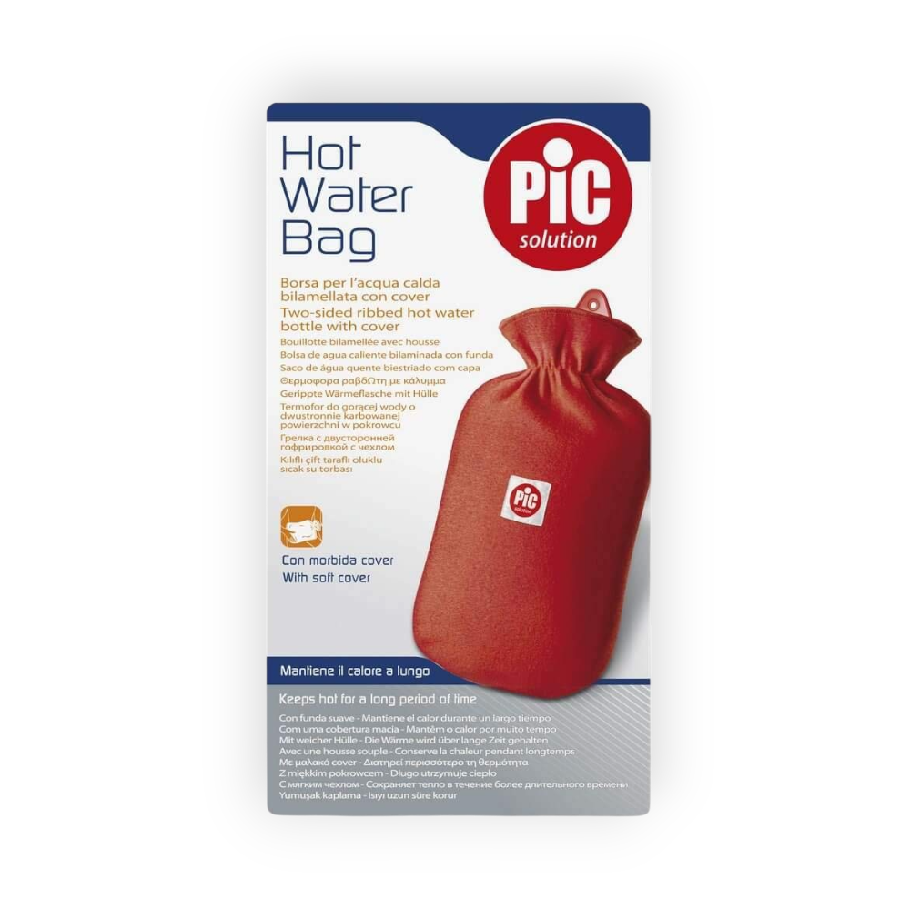 PIC HOT WATER BAG WITH COVER
