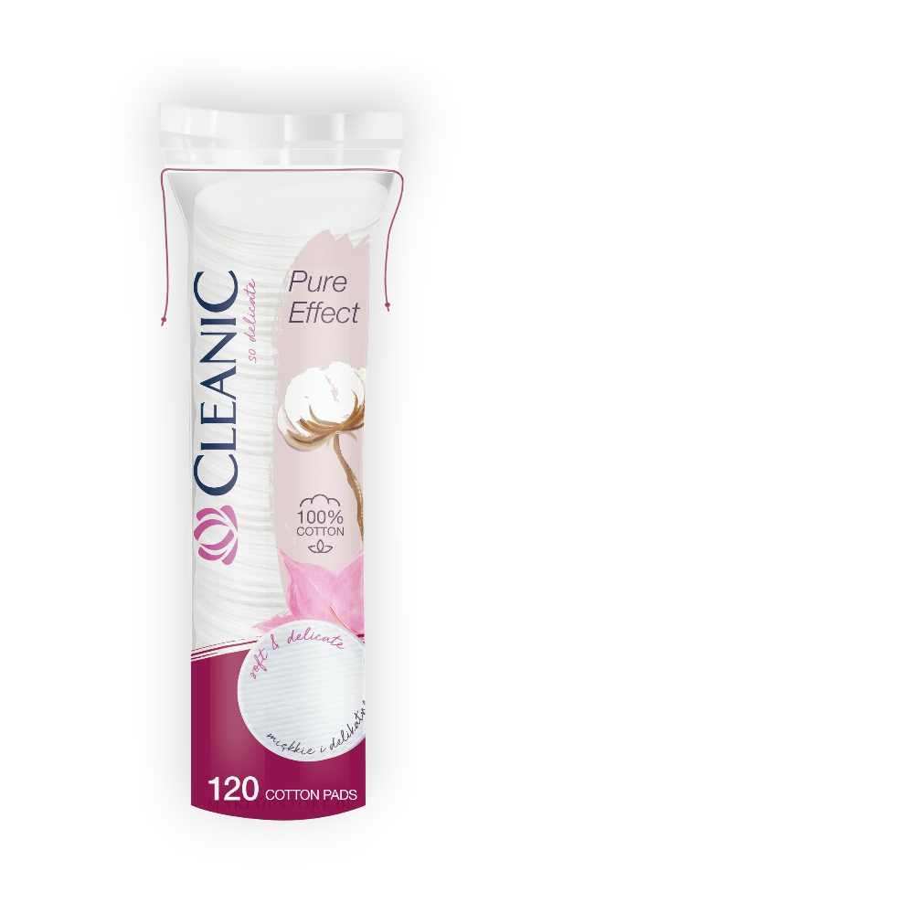CLEANIC PURE EFFECT COTTON PADS 120 Piece327