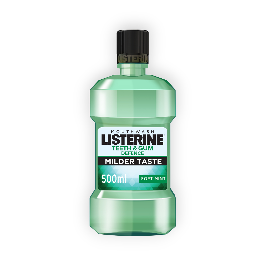 LISTERINE TEETH & GUM DEFENCE ZERO ALCOHOL  MOUTH WASH 500ML