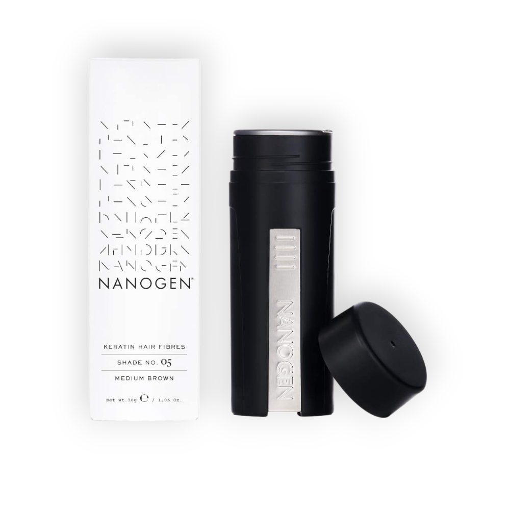 NANOGEN HAIR FIBRES MEDIUM BROWN 30GM