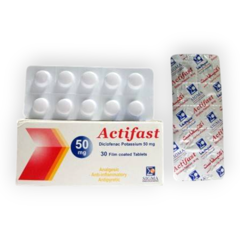 ACTIFAST 50 MG 30 TABLET