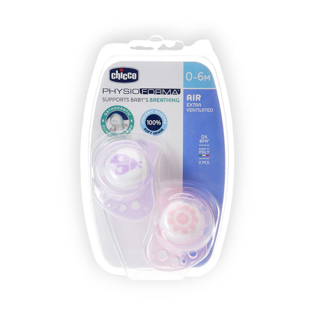 CHICCO PHYSIO AIR 0-6MONTH  SILICONE 9661