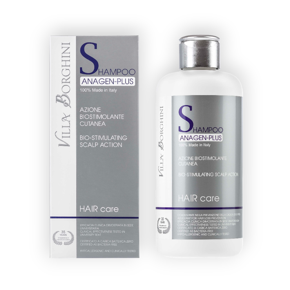 VILLA BORGHINI SHAMPOO ANAGEN PLUS 200 ML