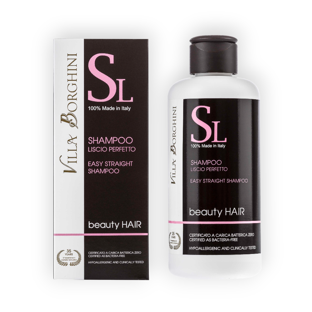 VILLA BORGHINI SHAMPOO EASY STRAIGHT 200ML