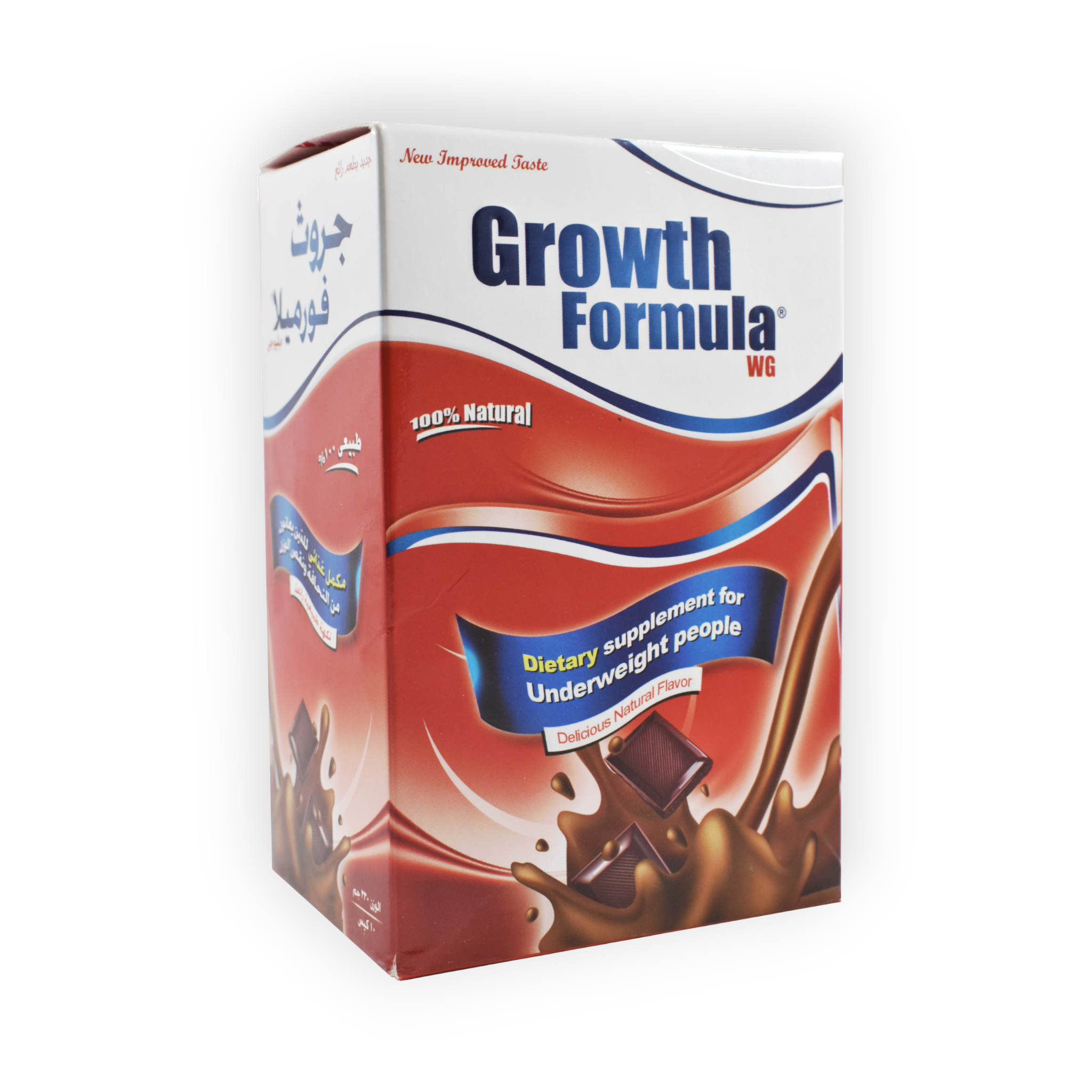 GROWTH FORMULA WG CHOCOLATE  400 MG POWDER