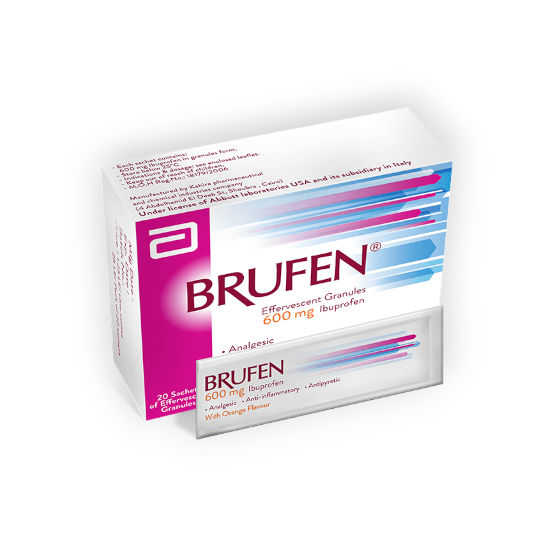 BRUFEN GRANULES 20 SACHETS