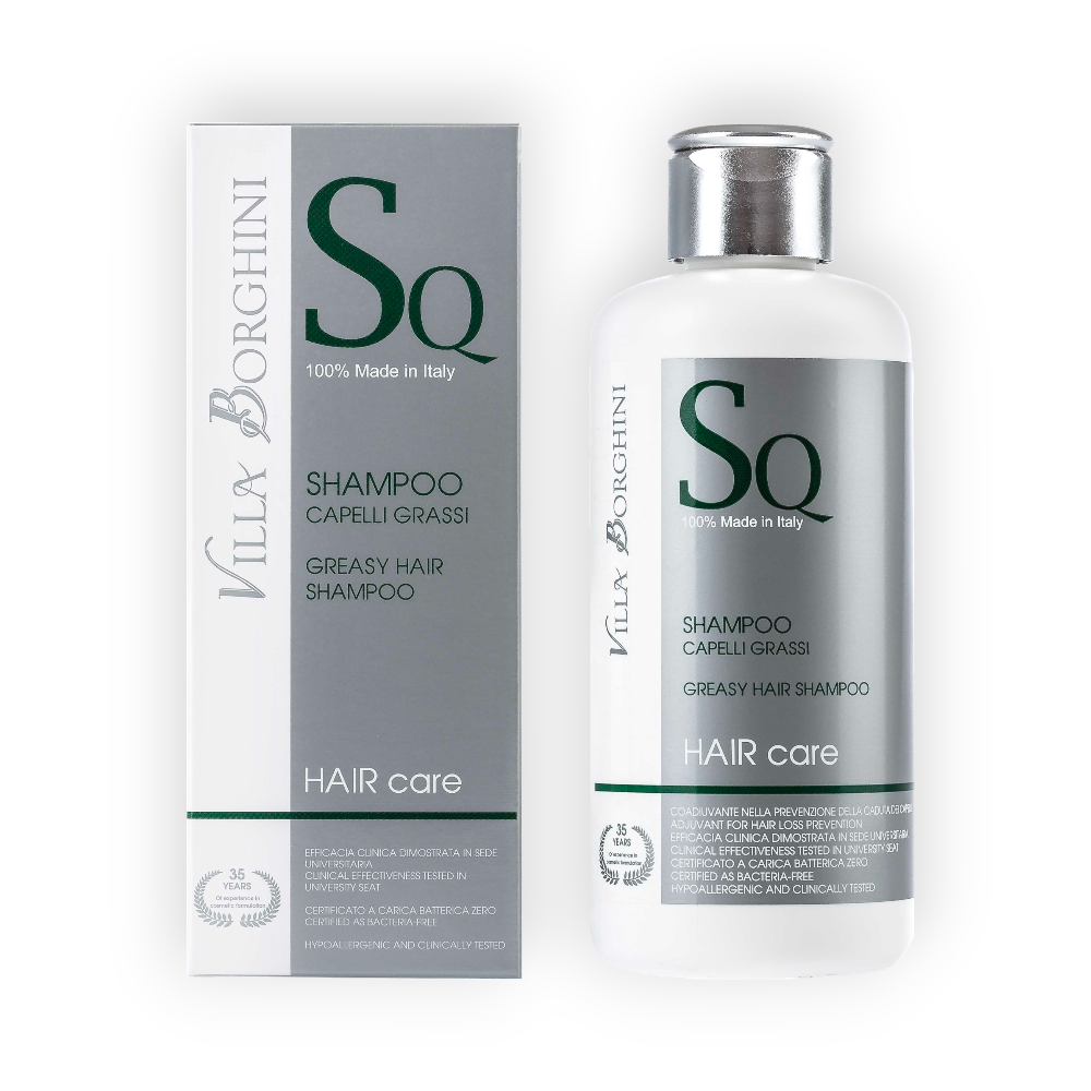 VILLA BORGHINI GREASY HAIR AHMPOO 200 ML