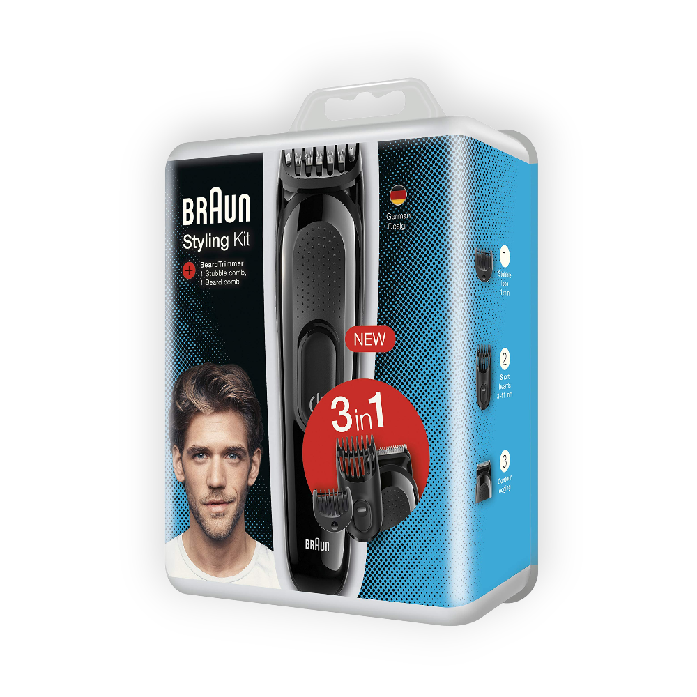 BRAUN STYLING KIT 3 IN 1  SK2000