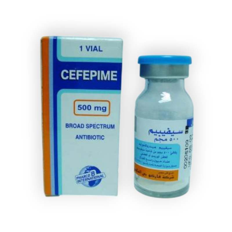 CEFEPIME 500 MG VIAL