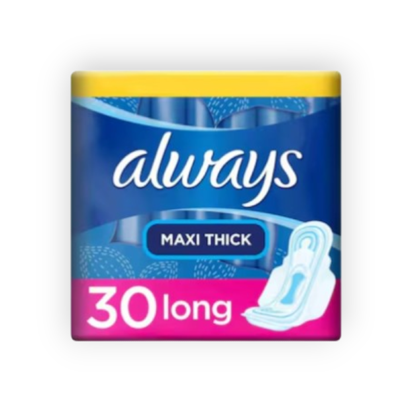 ALWAYS MAXI THICK LONG 30PADS DISCOUNT10%