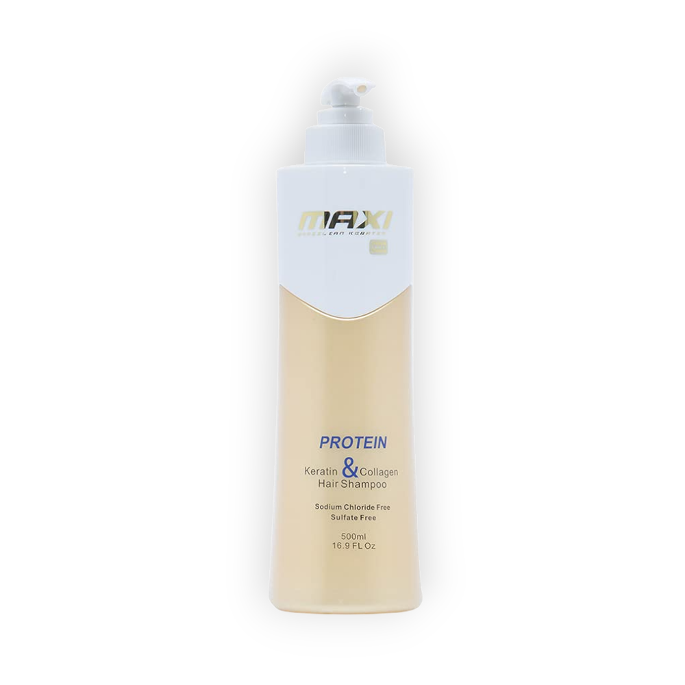 MAXI GOLD HAIR SHAMPOO KERATIN & COLLAGEN 500ML