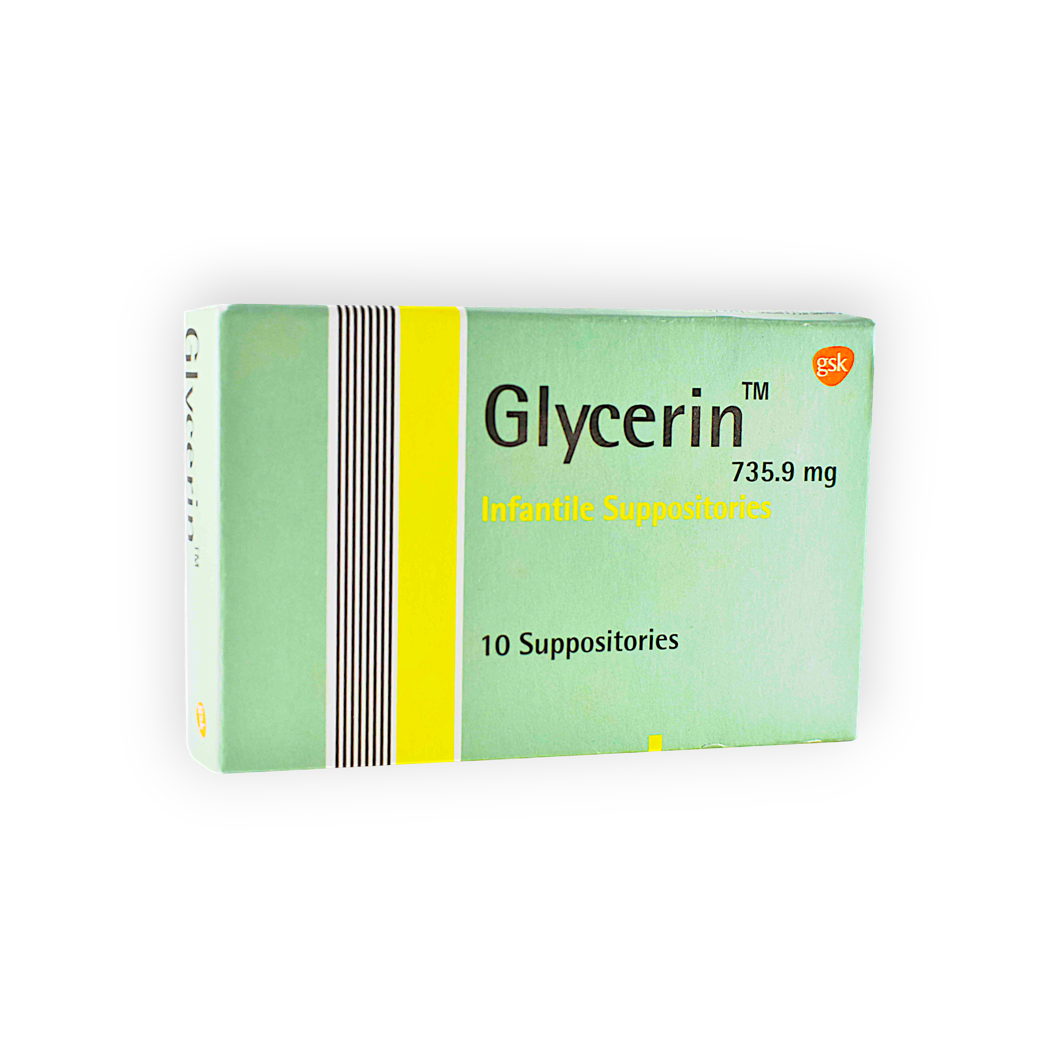 GLYCERIN INFANT 10 SUPPOSITORIES