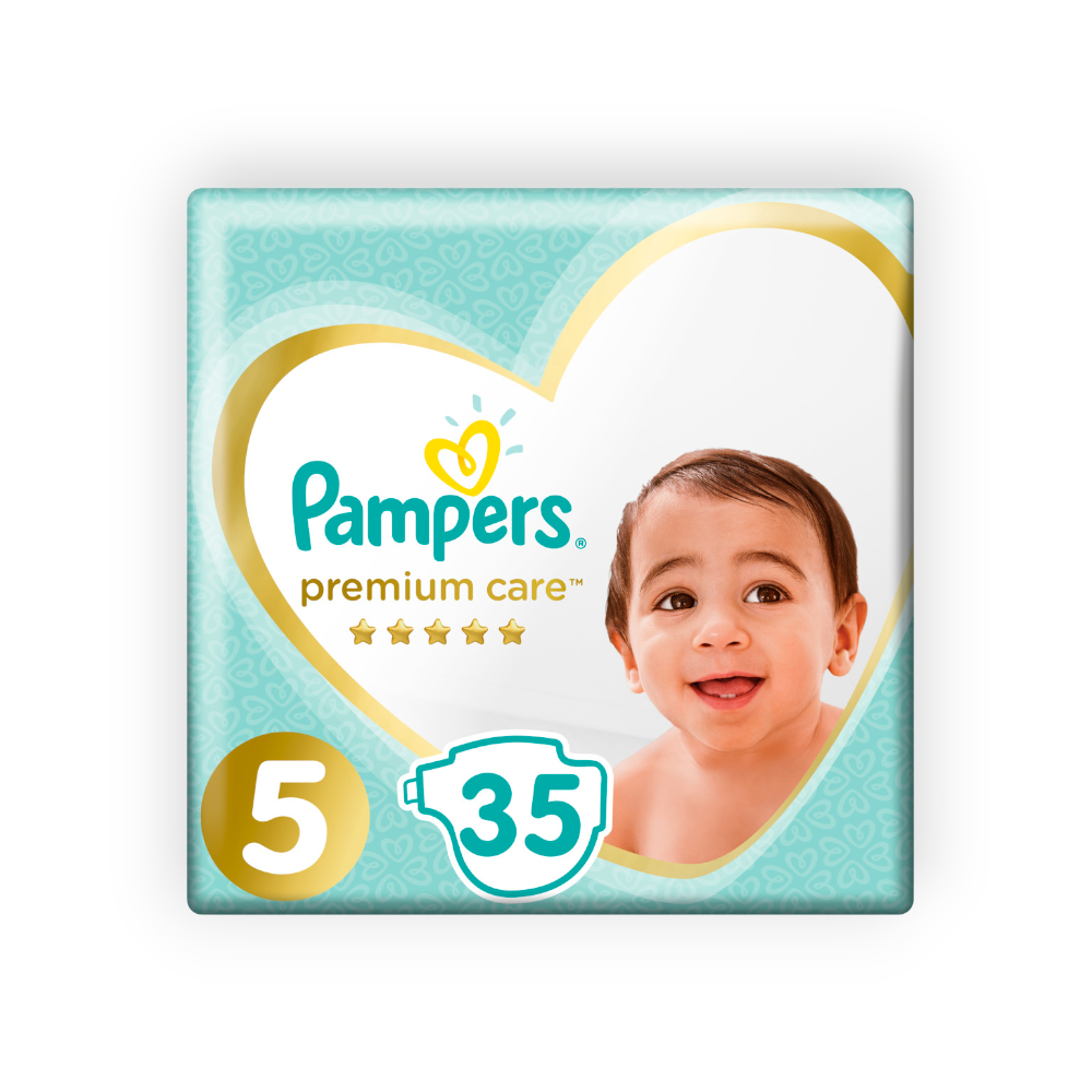 PAMPERS PREMIUM CARE (5) 35  DIAPERPERS