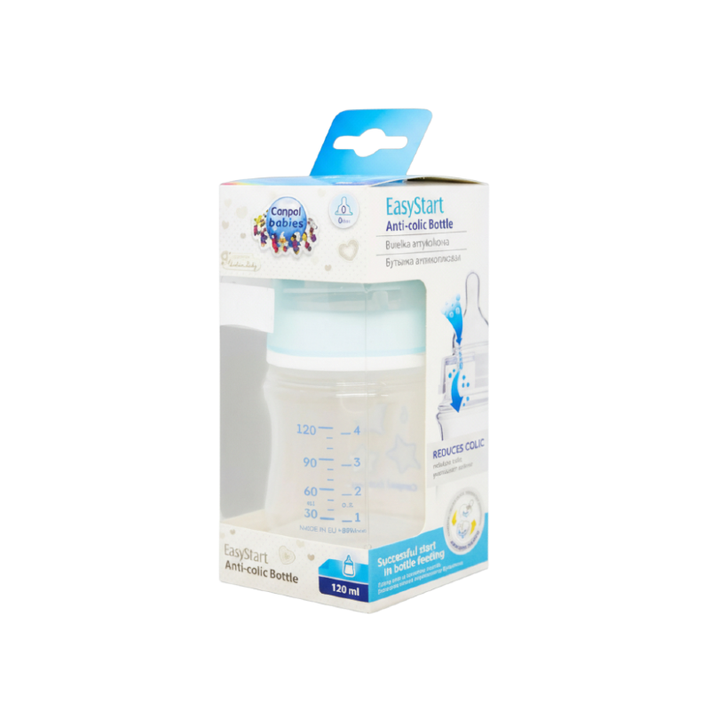CANPOL BABIES ANTI COLIC BOTTLE 0+MONTH 120ML