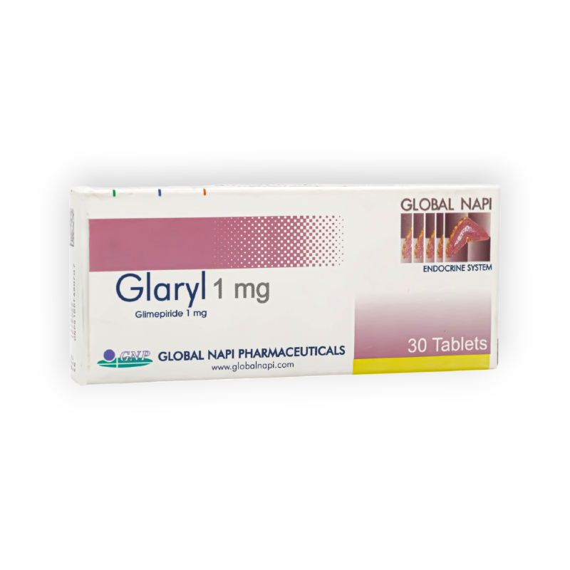 GLARYL 1 MG 30 TABLET