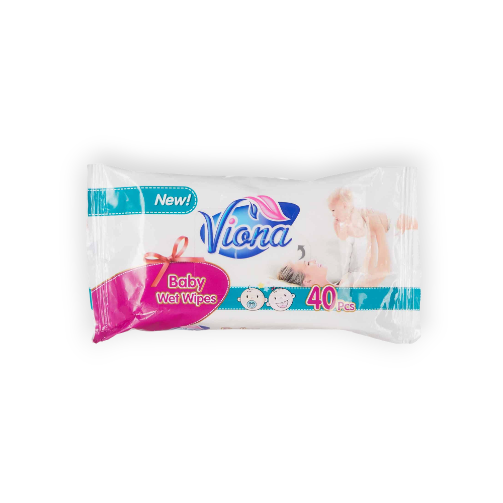 VIONA WET WIPES BABY 40 Piece
