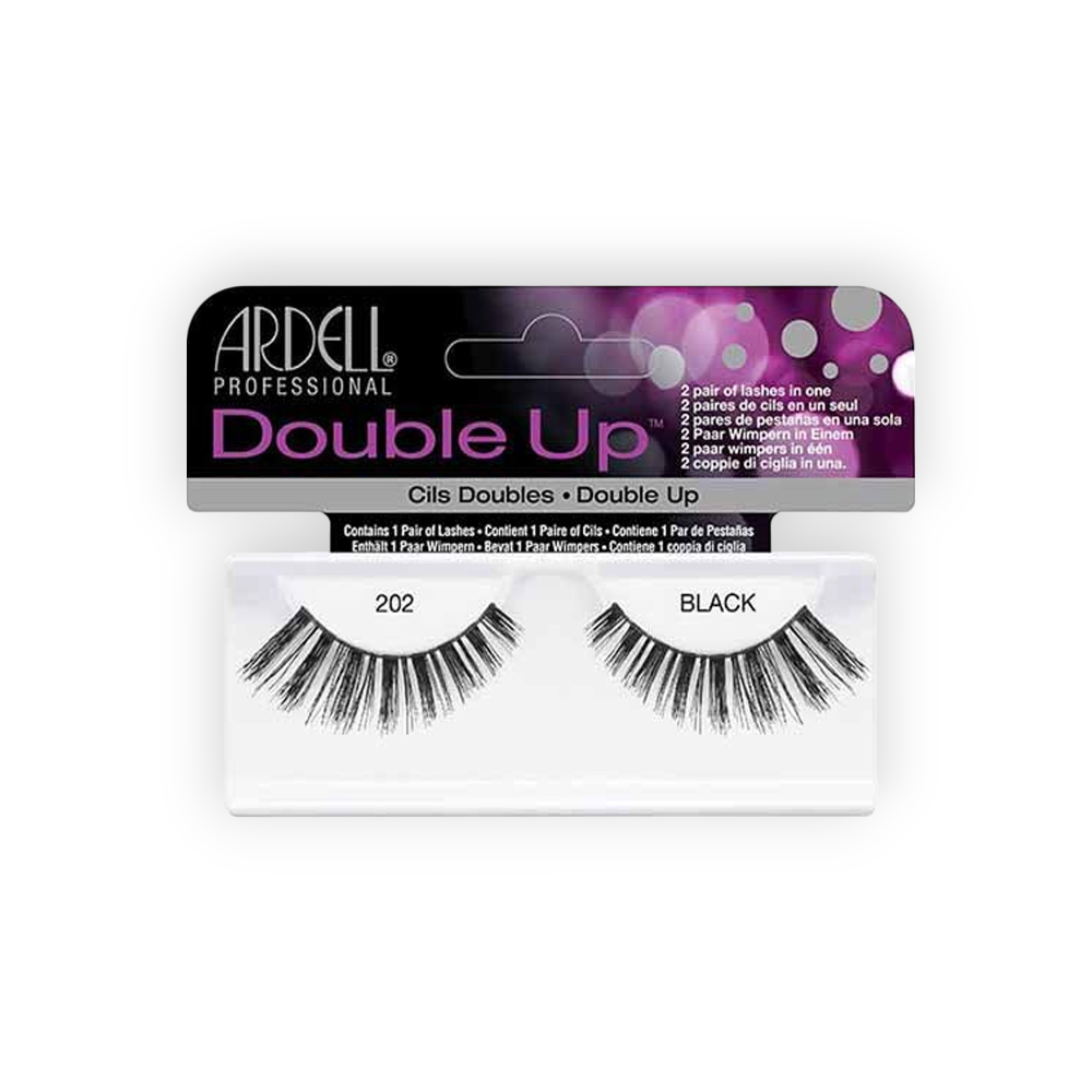 ARDELL EYELASH DOUBLE UP     202 BLACK