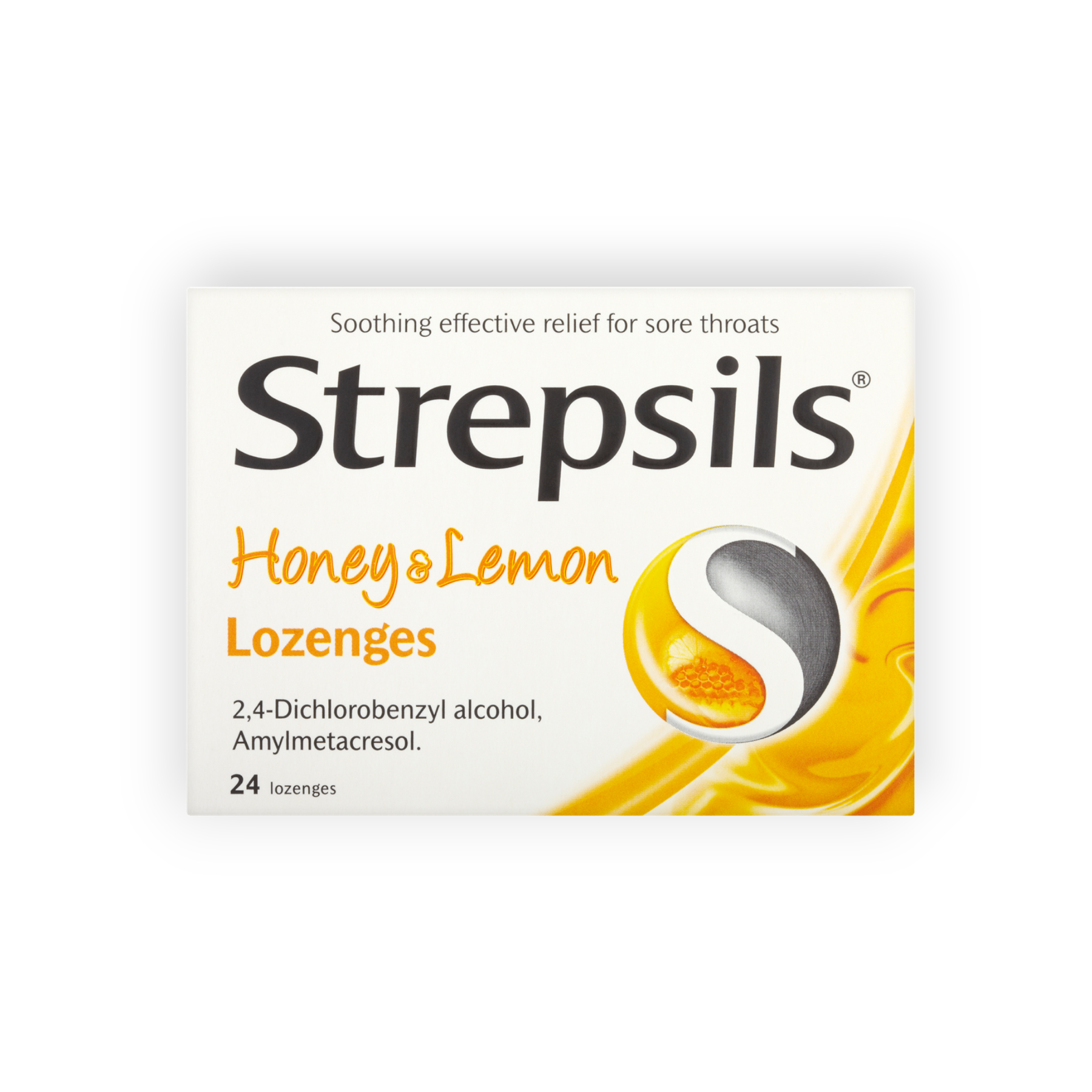 STREPSILS HONEY & LEMON 24 LOZENGES