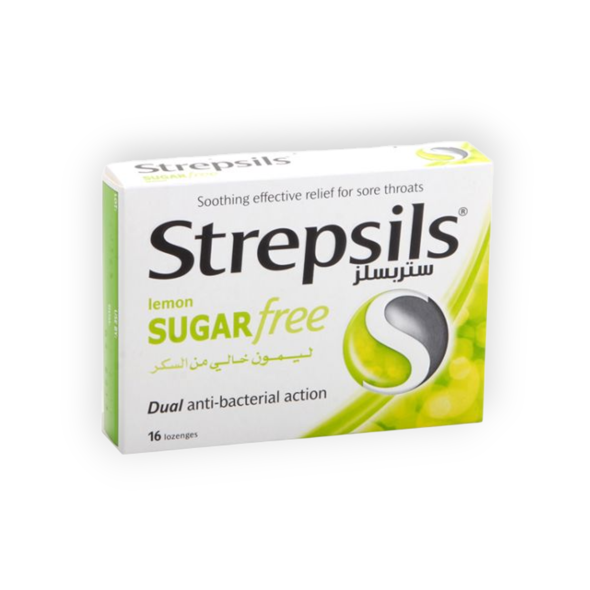 STREPSILS LEMON SUGAR FREE 16 LOZENGES