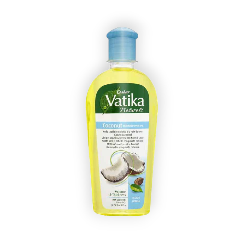VATIKA HAIR OIL COCONUT 180ML  DISCOUNT10%
