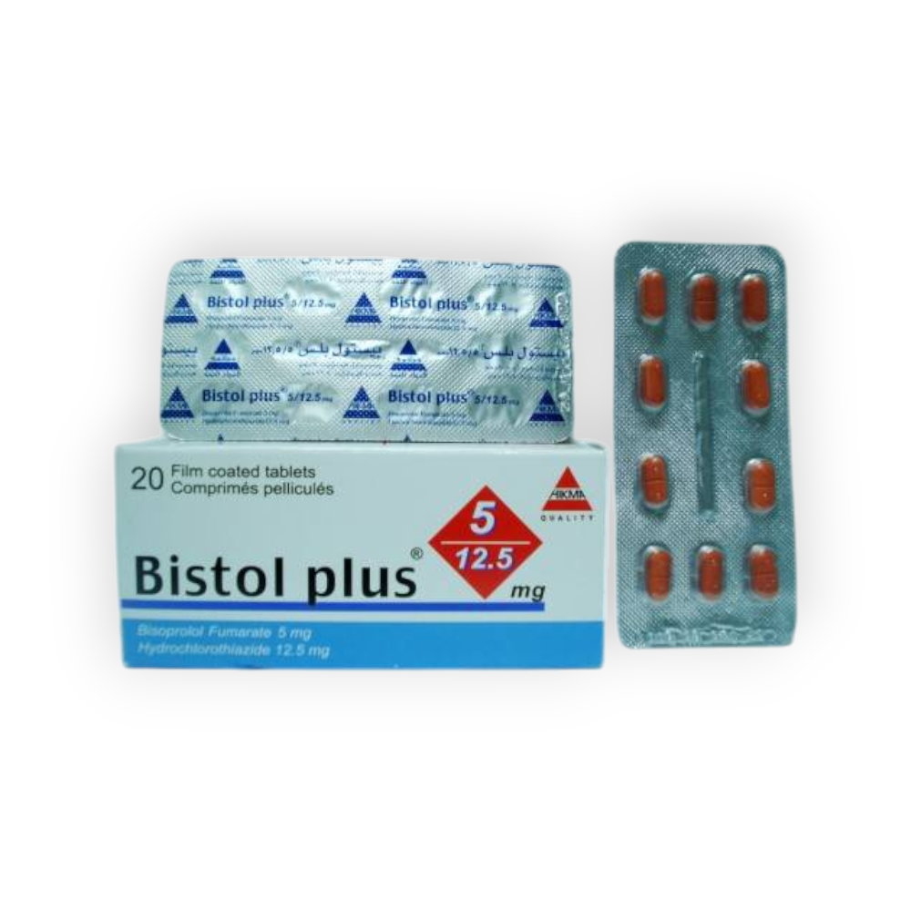 BISTOL  PLUS  5 / 12.5 MG  20 TABLET