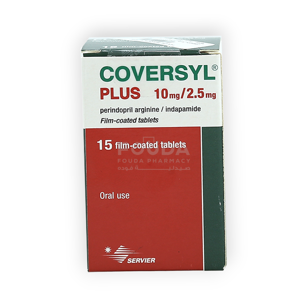 COVERSYL PLUS 10MG/2.5MG 15 TABLET
