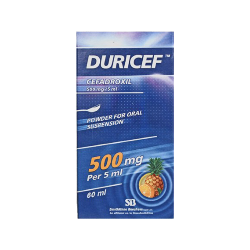 DURICEF 500 MG SUSPENSION 60 ML