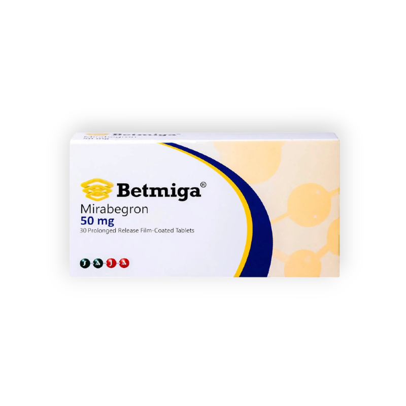 BETMIGA 50MG PROLONGED - RELEASE 30 TABLET