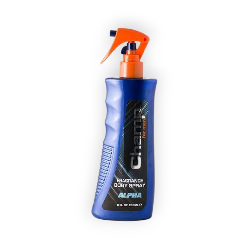 CHAMP ALPHA BODY SPR.FOR MEN 236 ML