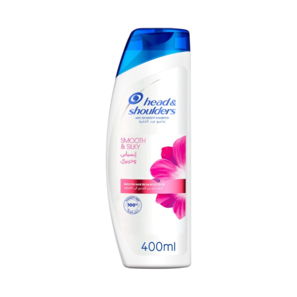 HEAD SHOULDERS SHAMPOO SMOOTH & SILKY DISCOUNT 400ML