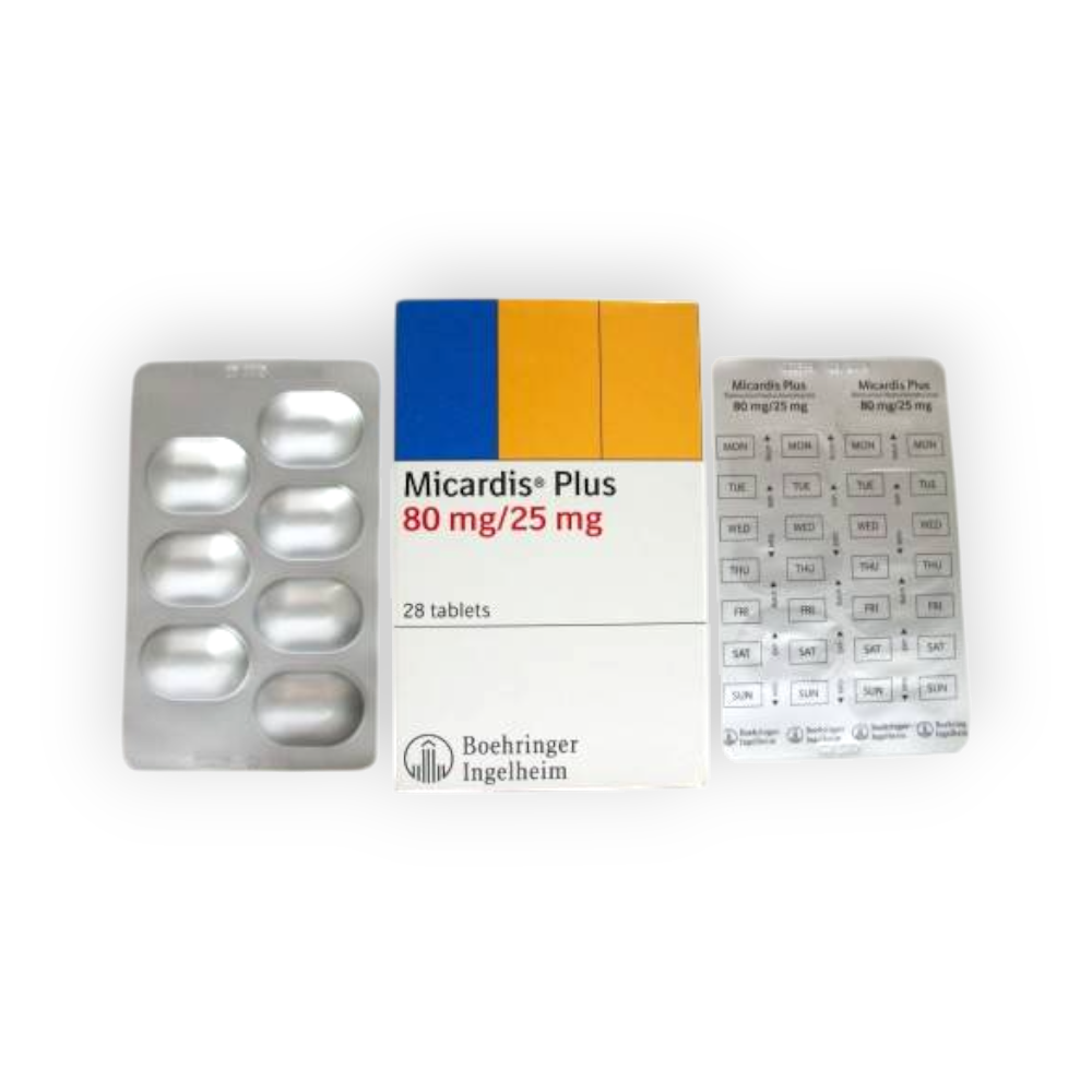 MICARDIS PLUS 80/25 MG 28 TABLET